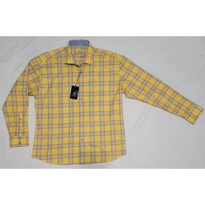 NWT Bertigo Button Down Plaid Shirt